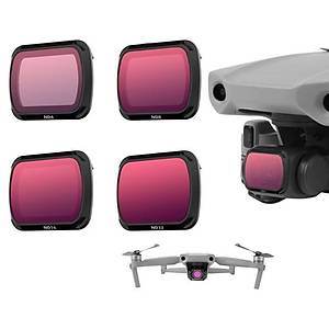 DJI Mavic Air 2 Kamera Lens Filtre Seti ND4 ND8 ND16 ND32