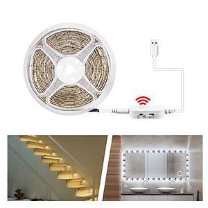 395nm UV 5V �erit LED 5050 60/1 mt Yap��kanl� Kesilebilir