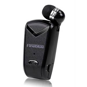 Fineblue F-V2 Klipsli Makaronlu Bluetooth Stereo Kulakl�k BT4.0 