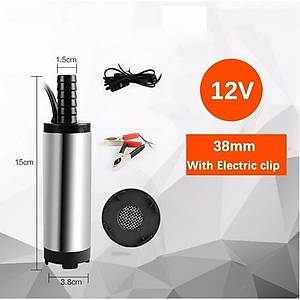 Dalg�� Pompa 12V Yak�t Ya� Su Pompas� 12L/dk. Paslanmaz �elik 