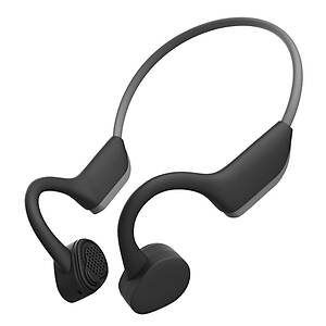 Bluetooth 5.0 Kablosuz Kemik �letimli Mikrofonlu Spor Kulakl�k