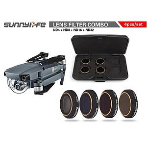 DJI Mavic Pro Alpine White Kamera Lens ��in 4 l� Filtre Seti ND4/ND8/ND16 /ND32 N�t�r Yo�unluk