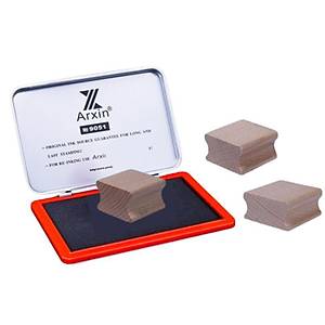 Ah�ap K�p M�h�r 40x40mm Oluklu Blok Kay�n A�ac�