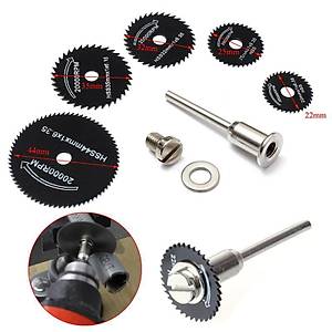 HSS Dairesel Y�ksek H�zl� �eli�i A�a� ��leme Kesme Diskleri 6 l� Set Dremel ��in