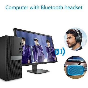 USB Bluetooth V5.0 Verici Alıcı Aux Ses ve Müzik Amplifikatörü 