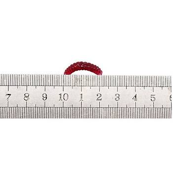 PROFISHER 50 Adet Silikon Sahte Beyaz Kurtcuk Yem 2.0 cm 0,3 gr   