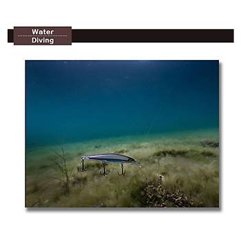 PROFISHER 3 Kanca Sahte Yem Yava kme 13 gr 11 cm Deep Blue