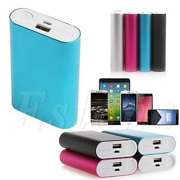 Alüminyum Boş Power Bank Kutusu 5V 1.0A 3x18650