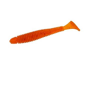 PROFISHER 10 Adet Silikon Jiket Kafa K�rek Kuyruk Kurt�uk 4,5 cm 0,8 gr 