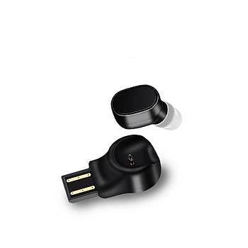 Bluetooth 4.1 X12 Kulakl�k USB Manyetik �arj A2DP AVRCP HFP HSP