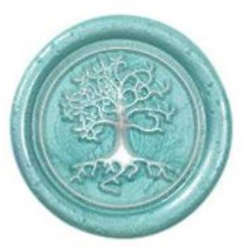 Mektup Damga Mühürü Tree Of Life + 30 Mühür Mumu + Eritme Kaşığı
