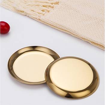 M�h�r Mumu �al��ma Tepsisi Paslanmaz �elik Yuvarlak 10x10cm  