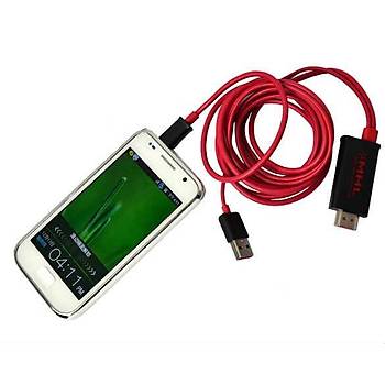 Telefondan-TV'ye HDMI HD TV Kablo Adaptr 1080P
