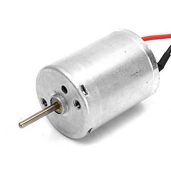 DC Mikro Motor Küçük LED Dikey Eksen Rüzgar Türbini Jeneratörü