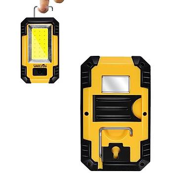 Outdoor 30W Mini Şarjlı 21 LED 3 Mod Projektör Power Bank 