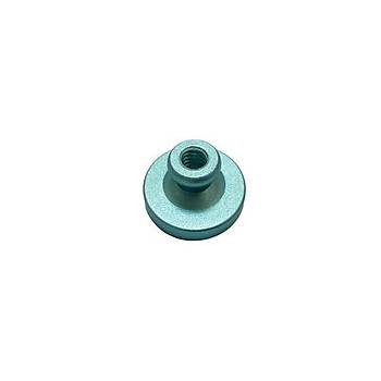 Mhr Mumu Damga 30mm Yuvarlak Bo Alminyum Turkuaz Eloksal Kafa