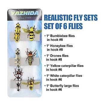 PROFISHER 6 l Fly Balklk Gereki Bcek Set B Farkl ne Boyutlar 
