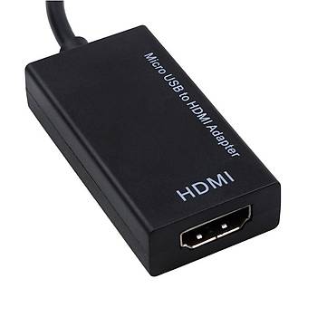 Mikro USB HDMI HDTV Adaptör Kablosu HD Ses Kablosu Hub 