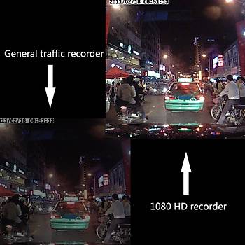 1080P Full HD 3.0 in DVR Ara Kamera Kaydedici G-sensor Gece Gr 