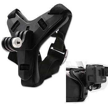 Motosiklet Kayak Kask Çene Kamera Tutucu Gopro Xiaomi Osmo SJCAM