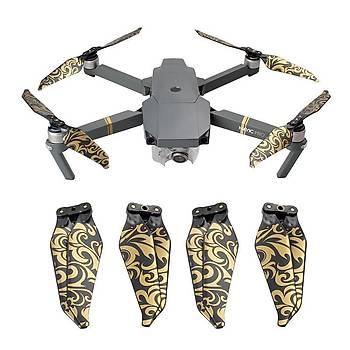 DJI Mavic Altın Alev Özel Üretim Pervane Seti