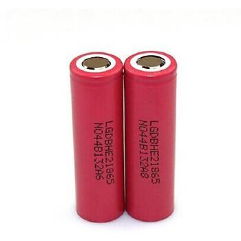 18650 2500mAh 35A 3.7V ICR18650 HE2 Li-on Şarjlı Pil 1000 Cycle 