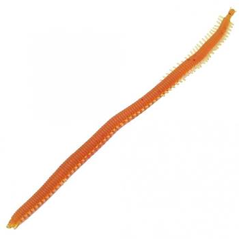 PROFISHER 10 Adet Set 13,5cm Turuncu Silikon Solucan Sahte Yem  