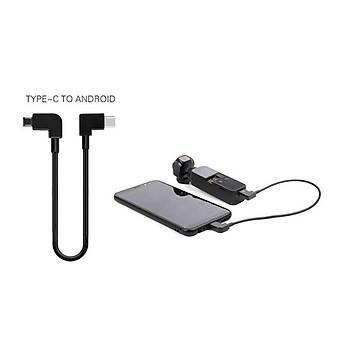 DJI Mavic Air 2 USB Tip C den Android Telefona OTG Veri Kablosu