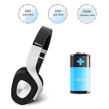 Kablosuz Bluetooth Kulaklýk Mikrofon Süper Bas Gürültü Engelleme MP3