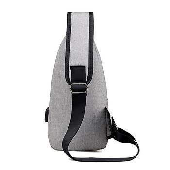 Crossbody Erkek apraz Gs Spor antas USB arj kl MOJOYCE