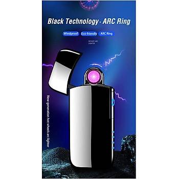 Dnen Ark Plazma Elektronik Alevsiz akmak Hot Wheels USB arj Edilebilir Black Ice