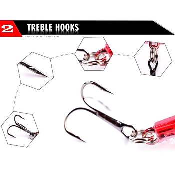 PROFISHER 5 li Set Sert Yapay Mosaic Reflect Balk Yem 9,5cm