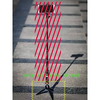 Mini Tripod + Telefon Tutucu Klip SLR Dijital Kamera Aksiyon Kamera   