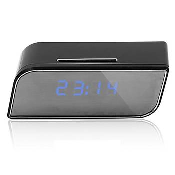 1080P Mini HD WiFi IP Kamera Saat Alarm Gece Gr Hareket Alglama DV DVR 