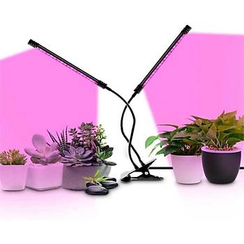 Tam Spektrum LED Işık Bitki Büyütme 5V USB 40W Zaman ve Renk Ayarı 