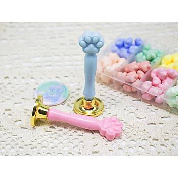 Mum M�h�r� Sap� Pembe Renkli Sentetik Re�ine M8 Di�li