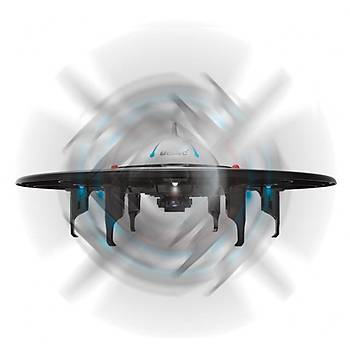 DRON UDÝ UFO GECE UÇUÞ LEDLERÝ 2.4 GHz 6 Eksen Gyro RC Quadcopter