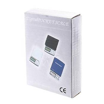 Hassas Terazi 200g/0.01g Açılır Kapak LCD Dijital Işıklı Ekran