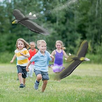 EPP Köpük Uçak Elden Fırlatma Kartal Planör 57 cm Kanat Genişliği 32 cm Boy