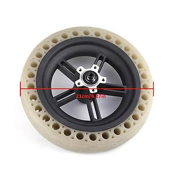 M365/Pro Elektrikli Scooter İçin Yeşil Floresan Patlamayan Lastik