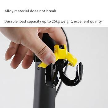 M365/Pro Elektrikli Scooter İçin Alüminyum Metal Çift Kanca Askı 