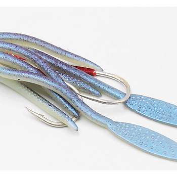PROFISHER TPR Fosforlu Silikon Kalamar Sahte Yem 15,3cm 60gr 1046  