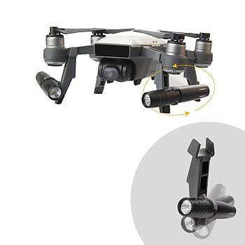 DJI Spark Gece Uu LED Iklar ve Gvenli ni Ayaklar Seti
