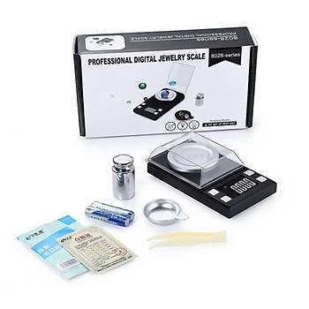 0.001g/50g Dijital Hassas Tart LCD Byk Ekran Otomatik Kapanma