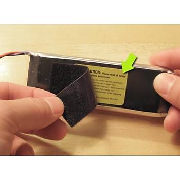 Lipo Pil in 30mm*1mt Kendinden Yapkanl Velcro Crt Bant