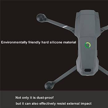 DJI Mavic 2 Zoom 4 Adet Silikon Motor Toz Geirmez Koruyucu Kapak 