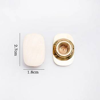 Bo� Mum M�h�r Pirin� Damga Ba�l��� Oval Dikd�rtgen 18x28mm