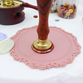 M�h�r Mumu D�k�m Silika Jel Bask� Ped Yap��mayan Pembe Silikon
