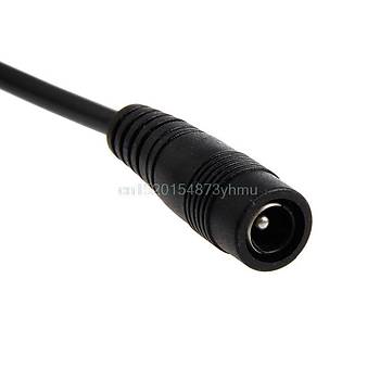 On/Off Anahtarlı Uzatma Ara Kablosu DC Güç Plug 5.5x2.1mm 