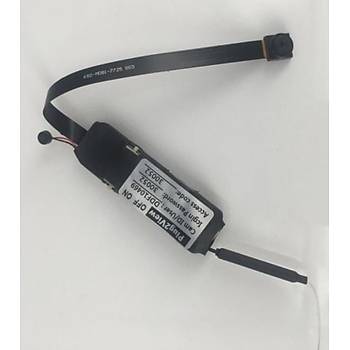 HD Kablosuz WiFi Akıllı Anti-Hırsızlık Mikro Fleks Kamera Modülü Siyah Renk